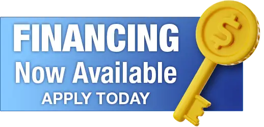 Financing now available